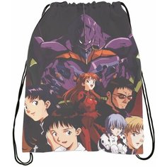Мешок для обуви Neon Genesis Evangelion - Евангелион № 1 Bugrikshop