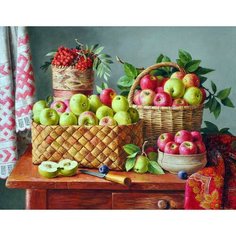 Картина по номерам Фруктово-ягодный натюрморт 40х50 см АртТойс