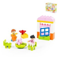 Конструктор Макси Мини-Домик 21эл. в коробке 77677 П-Е /10/ Полесье