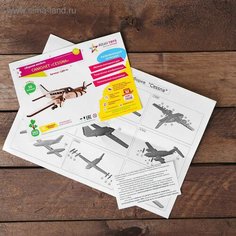 Деревянный конструктор. Cборная модель Самолёт. CESSNA Denco Store