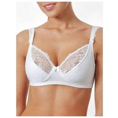 Бюстгальтер дородовой Bliss 214К кружевной (Белый; Размер 75-E)