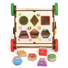 Бизикуб «Пирамидка» Yoshatoys