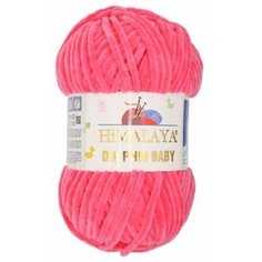 Пряжа Himalaya Dolphin baby темно-розовый (80324), 100%полиэстер, 120м, 100г, 2шт