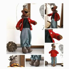 Набор для шитья. Мягкая игрушка Тигр Ричард, 25 см Made in China