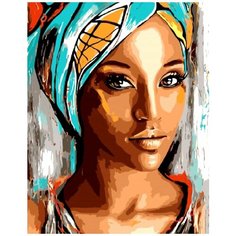 Картина по номерам Восточная красавица 40х50 см АртТойс