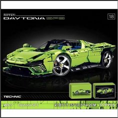 Конструктор Техник Ferrari Daytona SP3 3778 деталей зеленый Lion King