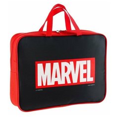 Папка с ручками А4, 35х27х10 см, текстиль, Мстители Marvel