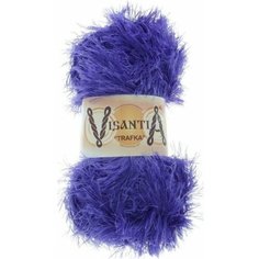 Пряжа Visantia Trafka фиолетовый (64), 100%полиэстер, 150м, 100г, 2шт