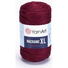 Пряжа YarnArt Macrame XL бордовый (145), 100%полиэстер, 130м, 250г, 2шт