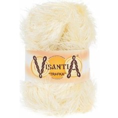 Пряжа Visantia Trafka шампань (65), 100%полиэстер, 150м, 100г, 2шт