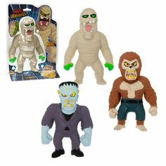 1TOY Тянущаяся фигурка Monster flex MAXI, 21 см, 3 вида, микс