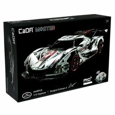 Конструктор радиоуправляемый «Спорткар», 4449 деталей, масштаб 1:8 Ca Da