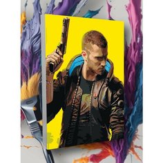 Картина по номерам Cyberpunk 2077 видеоигра Искин 18+ Круто красим