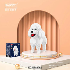 Конструктор 3D FCJ0788064 Собака 790 дет. в коробке Китайская игрушка1