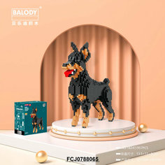 Конструктор 3D FCJ0788065 Собака 957 дет. в коробке Китайская игрушка1