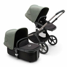 Коляска 2в1 Bugaboo Fox 5, цвет Black / Forest Green