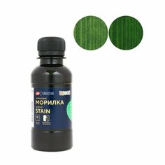 Морилка акриловая 120 мл, ЗХК "Декола", Зелёная №725, 25733725 Невская палитра