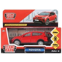 Модель RAV4-RD TOYOTA RAV4 красный Технопарк в коробке