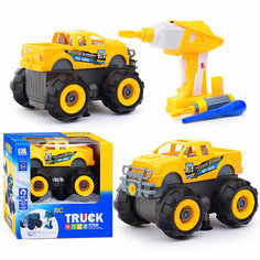 Конструктор "Машина" с отверткой, в коробке КНР