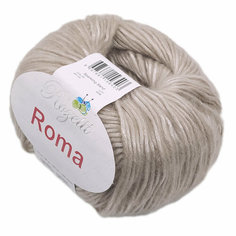 Пряжа Rozetti ROMA 50% Акрил, 50% Полиамид, 50гр/145м, (201-03 Бежевый) 1 упаковка (10 мотков)