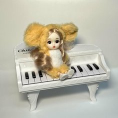 Кукла-Чебурашка - шарнирная игрушка в костюме Чебурашки 15см в подарочной коробке! Dreamshop