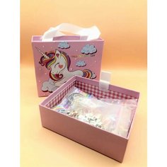 Подарочный набор для девочки, изготовления браслетов с сумкой DS23-4 Магазин игрушек Галчонок