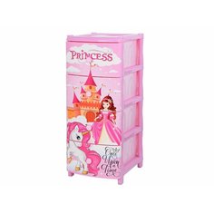 Комод пластиковый с ящиками 39х49х98 см. Elfplast, пластмассовый комод, комод с ящиками, комод 4 ящика