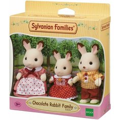 Фигурки Sylvanian Families Семья Шоколадных кроликов 5304