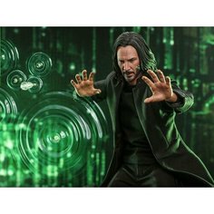 Нео фигурка 30 см Матрица: Воскрешение, The Matrix Neo Hot Toys