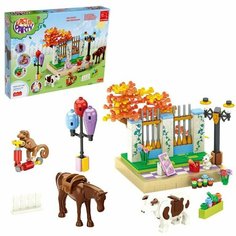 Конструктор Весна «Природный пейзаж», 351 деталь Keyixing