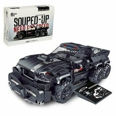 Конструктор Гонка «Тёмный бык», 650 деталей Jisi Bricks (Decool)