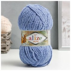 Пряжа "Softy Plus" 100% микрополиэстер 120м/100г (374 джинс) Alize