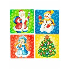 Пазл «Новогодние герои» Woodland