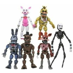 Игрушка Фигурки Аниматроники. Набор из 6 фигурок. Нет бренда