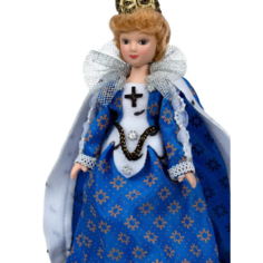 Фарфоровая кукла Дамы Эпохи №08 - Анна Австрийская (Три мушкетера).(кукла+журнал) ДеАгостини