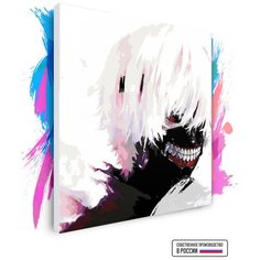Картина по номерам на холсте Tokyo Ghoul Герой, 100 х 100 см Красиво Красим