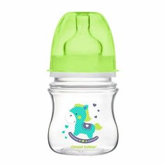 Бутылочка Canpol Babies Easy Start антиколиковая с широким горлышком, 120мл Нет бренда