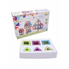 Магнитный конструктор, детский развивающий, 30 деталей Наша Игрушка