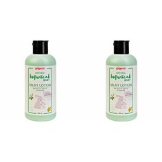 Pigeon Молочко для тела детское Natural Botanical Baby Milky Lotion, 200 мл, 2 шт