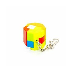 Головоломка - брелок Z Luban Lock Puzzle 2 / Цветной пластик / Головоломка для подарка Zcube