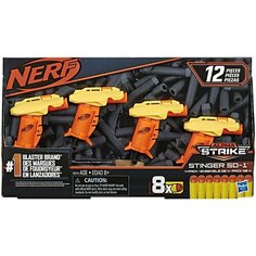 Nerf / Игровой набор Nerf Альфа Страйк Бластер Стингер SD-1 4PK E8316 2 шт