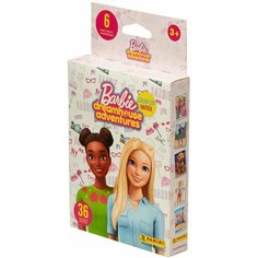 Блистер Panini Барби Barbie Приключения в доме мечты 6 пакетиков 36 наклеек