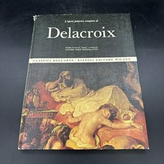 Альбом "Lopera completa di Delacroix" (на итальянском), бумага, печать, Италия, 1972 г. Raritetus