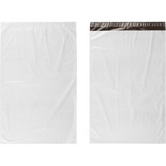 Курьер-пакет п/э без печати, без КСД 328х510, 45 мкм, 250 шт/уп Noname