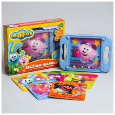Настольная игра "Шустрые шарики", смешарики