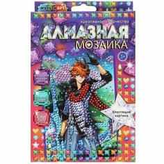 Алмазная мозаика «Воин стихий» 10 × 15 см Multi Art