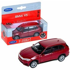 Модель машины Welly 1:38 BMW X5 43691 красный