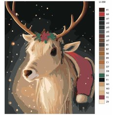 Картина по номерам,"Живопись по номерам",72 x 90, LI-358,