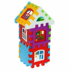 Конструктор «Домик», 24 детали Amin