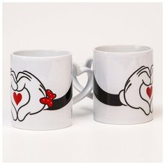 Набор парных кружек "Микки и Минни", Микки Маус и его друзья 7335805 Disney